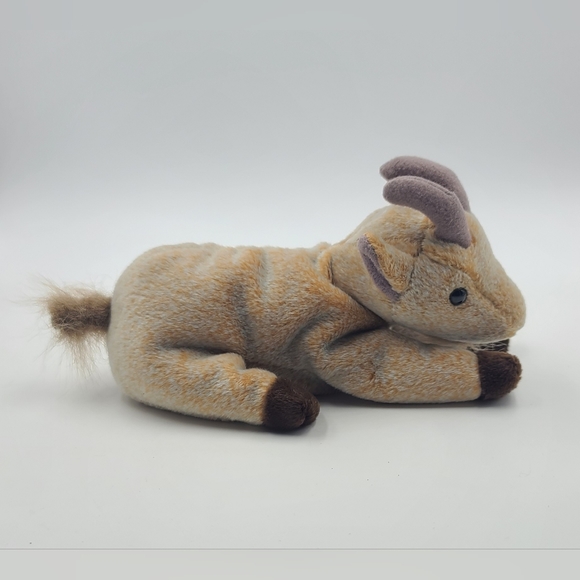 Vintage Goatee Ty Original Beanie Babies Goat Plush Toy 1999, Collectible - Picture 3 of 4